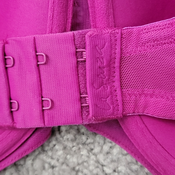 3/25$ La Senza So Free Pink Lace Bra 34DD - Picture 3 of 6